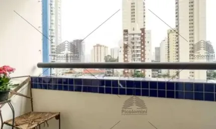 Apartamento 75 m2 a venda no Tatuapé, Av. Azevedo, 3 quartos  sendo 2 suites e com terceiro revercivel, 2 vagas de garagem.  Lazer completo.