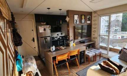Exclusivo apartamento à venda no Panamby,  2 quartos, 1 sala, 1 banheiro, garagem e 46m²!