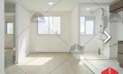 Apartamento à venda cambuci com 45 metros, 2 quartos, sala 2 ambientes com cozinha americana planejada, 1 banheiro, 1 vaga, espaço gourmet e mais