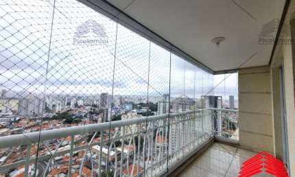 Locação na Mooca, 94 metros, 3 dormitórios, sendo 1 suíte, 2 vagas de garagem cobertas, sol da tarde e ampla área de lazer