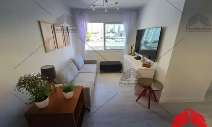 Apartamento à venda no tatuapé 2 quartos, 2 salas, 2 banheiros, 1 vaga de garagem, 63,00 m² de área.