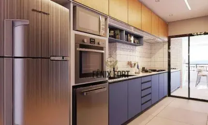 Apartamento com 3 dormitórios à venda, 136 m² por R$ 1.110.000,00 - Balneário Flórida - Praia Grande/SP