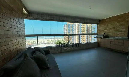 Apartamento com 3 dormitórios à venda, 126 m² por r$ 1.250.000,00 - aviação - praia grande/sp