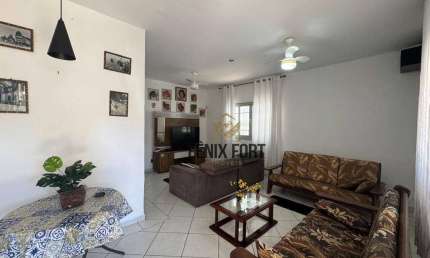 Casa com 2 dormitórios para alugar, 117 m² por R$ 6.000,00/mês - Vila Guilhermina - Praia Grande/SP