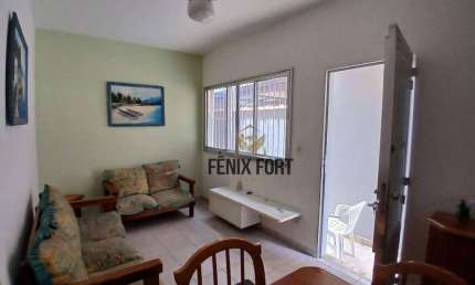 Casa com 3 dormitórios para alugar, 85 m² por R$ 2.700,00/mês - Vila Guilhermina - Praia Grande/SP