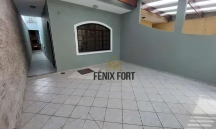 Sobrado com 2 dormitórios para alugar, 85 m² por R$ 3.320,00/mês - Vila Guilhermina - Praia Grande/SP