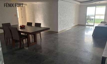 Apartamento com 3 dormitórios para alugar, 156 m² por R$ 6.500,00/mês - Canto do Forte - Praia Grande/SP