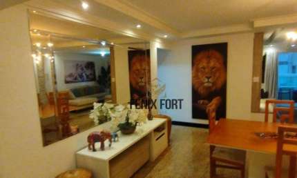 Apartamento com 3 dormitórios para alugar, 140 m² por R$ 6.000,00/mês - Canto do Forte - Praia Grande/SP