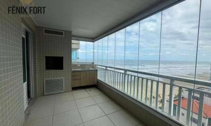 Apartamento com 2 dormitórios para alugar, 92 m² por R$ 5.500,00/mês - Aviação - Praia Grande/SP