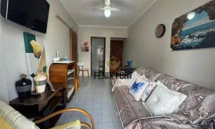 Apartamento com 1 dormitório, 51 m² - venda por r$ 350.000,00 ou aluguel por r$ 3.381,41/mês - canto do forte - praia grande/sp
