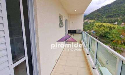 Apartamento com 2 dormitórios para alugar, 84 m² por R$ 3.100,02/mês - Cidade Jardim - Caraguatatuba/SP