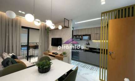 Apartamento com 2 dormitórios à venda, 55 m² por R$ 479.090,00 - Parque Industrial - São José dos Campos/SP