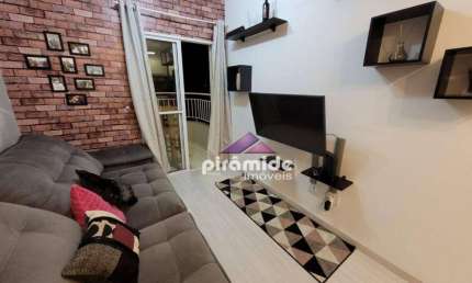 Apartamento com 2 dormitórios para alugar, 64 m² por R$ 2.333,90/mês - Jardim Califórnia - Jacareí/SP