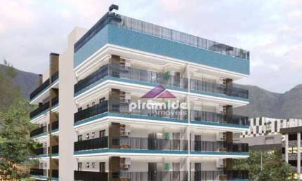 Apartamento com 2 dormitórios à venda, 78 m² por R$ 665.268,00 - Centro - Ubatuba/SP