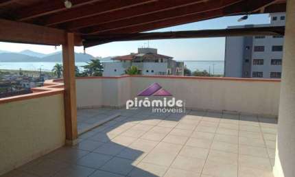 Cobertura com 3 dormitórios, 170 m² - venda por R$ 1.200.000 ou aluguel por R$ 7.000/mês - Indaiá - Caraguatatuba/SP