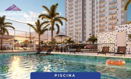 Apartamento com 2 dormitórios à venda, 45 m² por R$ 284.775,00 - Eugênio de Melo - São José dos Campos/SP