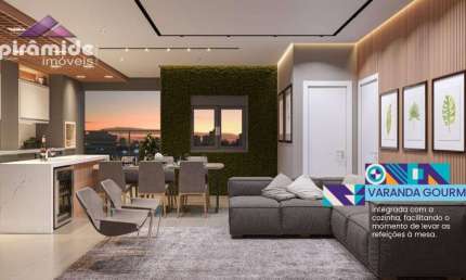 Apartamento com 2 dormitórios à venda, 61 m² por R$ 621.000,00 - Jardim Augusta - São José dos Campos/SP
