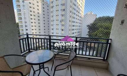 Apartamento com 3 dormitórios para alugar, 94 m² por R$ 5.336,10/mês - Vila Adyana - São José dos Campos/SP