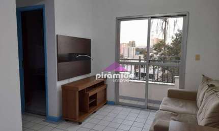 Apartamento com 1 dormitório para alugar, 40 m² por R$ 2.927,00/mês - Jardim São Dimas - São José dos Campos/SP