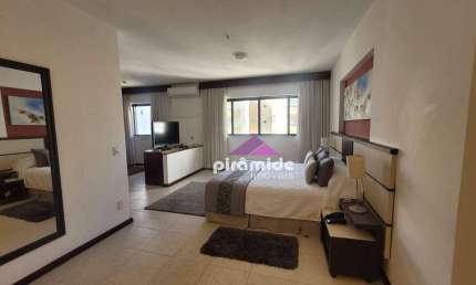 Apartamento com 1 dormitório para alugar, 47 m² por R$ 4.101,02/mês - Jardim Aquarius - São José dos Campos/SP
