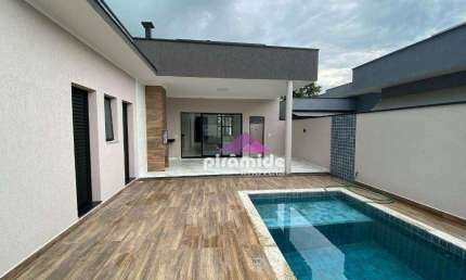 Casa térrea com 3 dormitórios, sendo 1 suíte à venda, 150m² por R$ 1.220.000,00 - Terras do Vale - Caçapava / SP