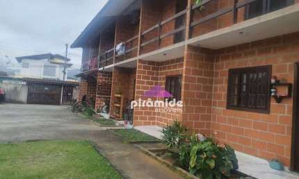 Casa com 2 dormitórios à venda, 76 m² por R$ 375.000,00 - Pontal de Santa Marina - Caraguatatuba/SP