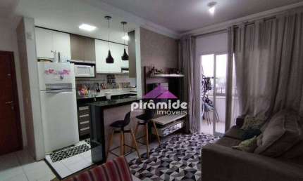 Apartamento com 2 dormitórios, sendo 1 suíte à venda, 65 m² por R$ 505.000 - Jardim América - São José dos Campos/SP