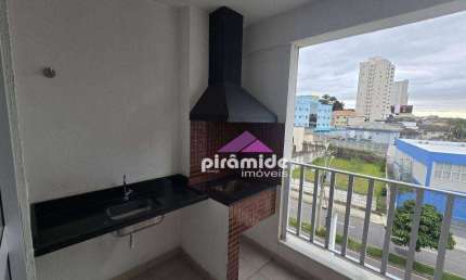 Apartamento com 2 dormitórios para alugar, 59 m² por R$ 3.038,58/mês - Urbanova - São José dos Campos/SP