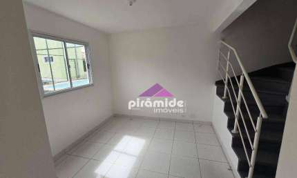 Casa com 2 dormitórios para alugar, 75 m² por R$ 2.665,00/mês - Monte Castelo - São José dos Campos/SP