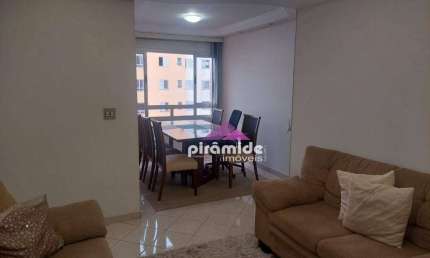 À venda, apartamento de 3 dormitórios, 80 m², localizado no Floradas de São José, São José dos Campos/SP.