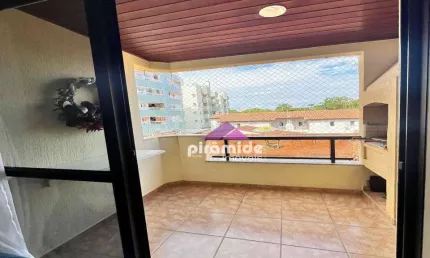 Apartamento com 3 dormitórios à venda, 106 m² por R$ 650.000,00 - Praia das Palmeiras - Caraguatatuba/SP