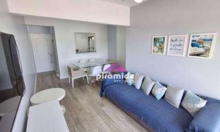 Apartamento com 3 dormitórios para alugar, 80 m² por R$ 4.300,01/mês - Martim de Sá - Caraguatatuba/SP