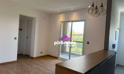 Apartamento com 2 dormitórios para alugar, 61 m² por R$ 3.100,00/mês - Pagador de Andrade - Jacareí/SP