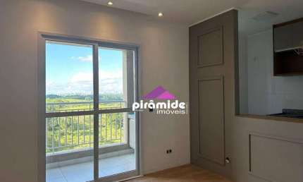 Apartamento com 2 dormitórios para alugar, 61 m² por R$ 3.100,00/mês - Pagador de Andrade - Jacareí/SP