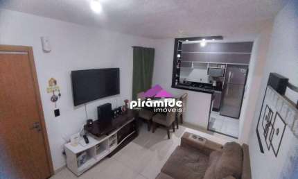 Apartamento com 2 dormitórios para alugar, 48 m² por R$ 1.628,00/mês - Residencial Frei Galvão - São José dos Campos/SP