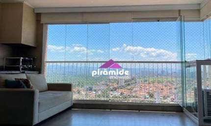 Apartamento com 2 dormitórios para alugar, 100 m² por R$ 6.163,26/mês - Jardim das Indústrias - São José dos Campos/SP