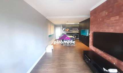 Apartamento com 3 dormitórios para alugar, 110 m² por R$ 6.815,45/mês - Jardim Aquarius - São José dos Campos/SP