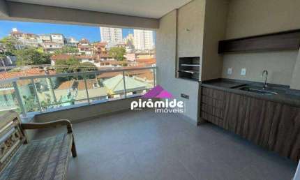 Apartamento com 3 dormitórios, 102 m² - venda por R$ 850.000,00 ou aluguel por R$ 4.150,00/mês - Vila Formosa - Jacareí/SP