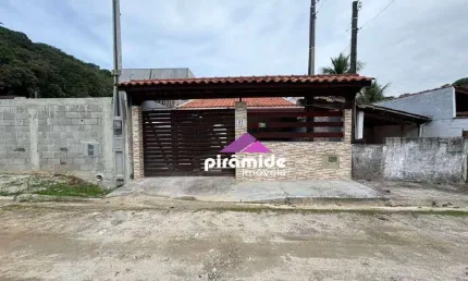 Casa com 2 dormitórios para alugar, 113 m² por R$ 3.441,00/mês - Massaguaçu - Caraguatatuba/SP