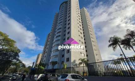 Apartamento com 3 dormitórios para alugar, 120 m² por R$ 4.399,57/mês - Bosque dos Eucaliptos - São José dos Campos/SP