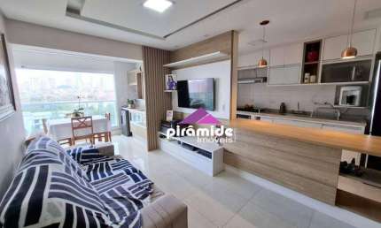 Apartamento com 2 dormitórios à venda, 77 m² por R$ 960.000,00 - Vila Ema - São José dos Campos/SP