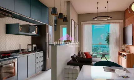 Apartamento com 2 dormitórios à venda, 56 m² por R$ 446.424,00 - Indaiá - Caraguatatuba/SP
