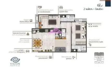 Apartamento à venda, 65 m² por r$ 535.000,00 - martim de sá - caraguatatuba/sp