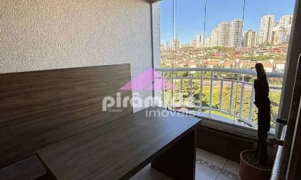 Apartamento com 2 dormitórios, sendo 1 suíte à venda, 63m² por r$ 640.000 - vila ema - são josé dos