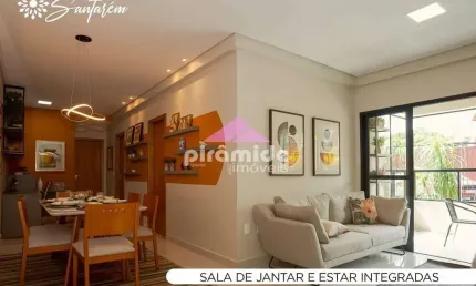Apartamento com 3 dormitórios à venda, 97 m² por r$ 879.595,00 - parque industrial - são josé dos c