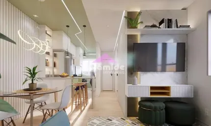Apartamento com 2 dormitórios à venda, 51 m² por R$ 317.595,00 - Jardim das Gaivotas - Caraguatatub