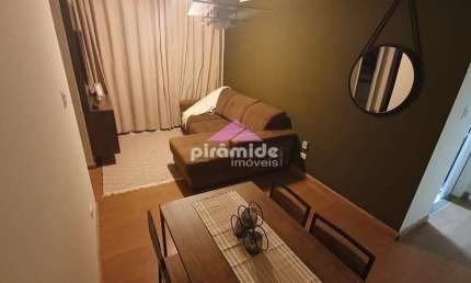 Apartamento com 2 dormitórios à venda, 54 m² por R$ 375.000,00 - Parque Industrial - São José dos C