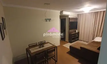 Apartamento com 2 dormitórios à venda, 54 m² por R$ 375.000,00 - Parque Industrial - São José dos C