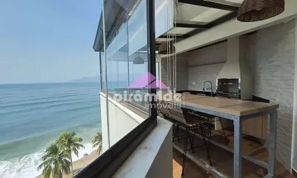 Apartamento Duplex com 3 dormitórios à venda, 133 m² por R$ 1.250.000,00 - Prainha - Caraguatatuba/