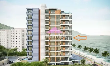 Apartamento com 3 dormitórios à venda, 124 m² por R$ 1.200.000,00 - Martim de Sá - Caraguatatuba/SP